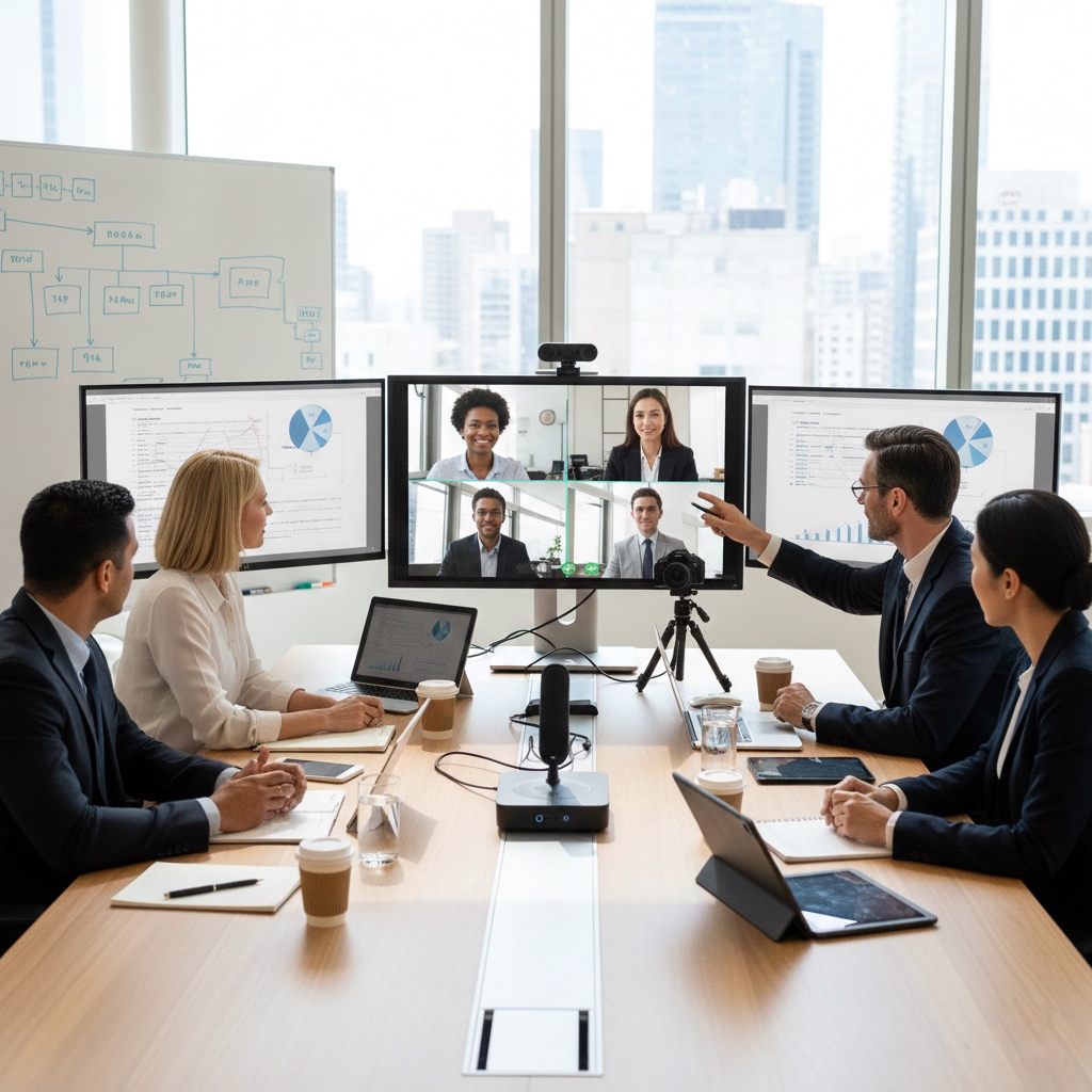 Interprétation en ligne et réunions hybrides